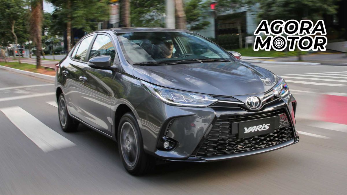 Foto de um Toyota Yaris