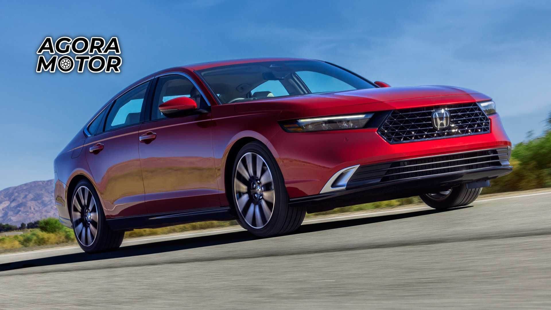 Foto dianteira de um Honda Accord 2023