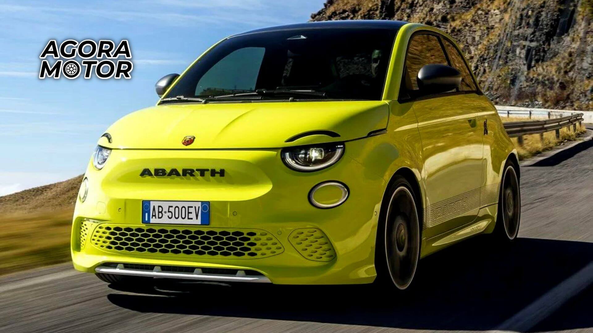 Foto do 500e Abarth 2023