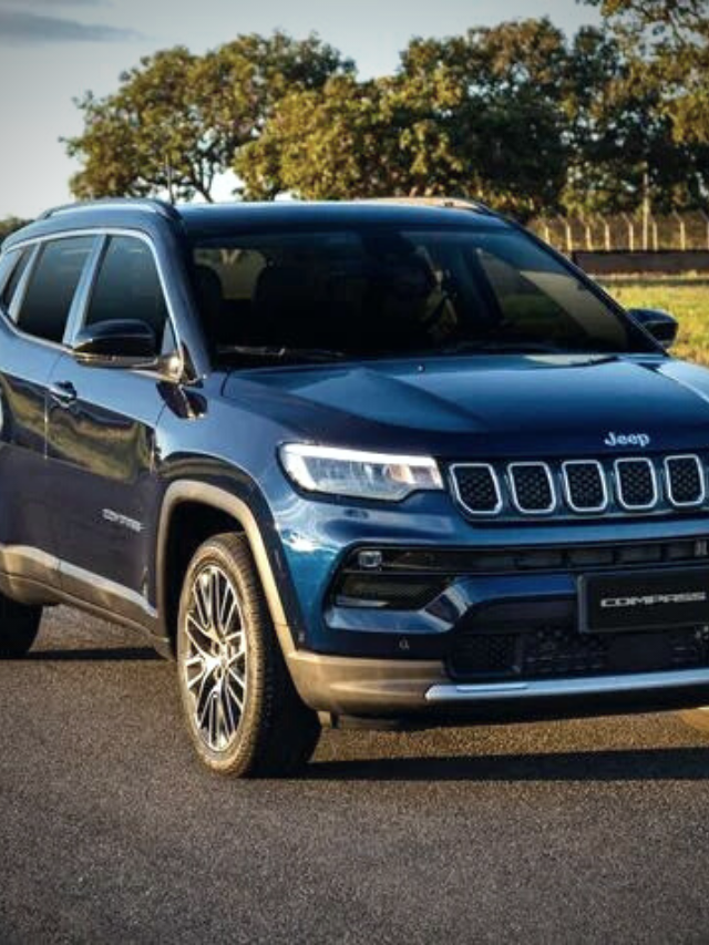 Jeep Compass de frente.