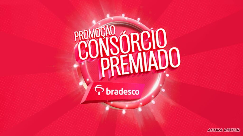 Promoção de consórcios do Bradesco.