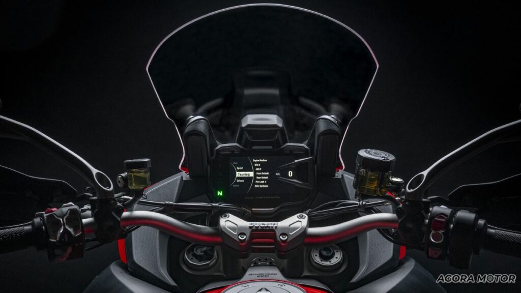 Painel de instumentos da Ducati Multistrada V2 S 2023