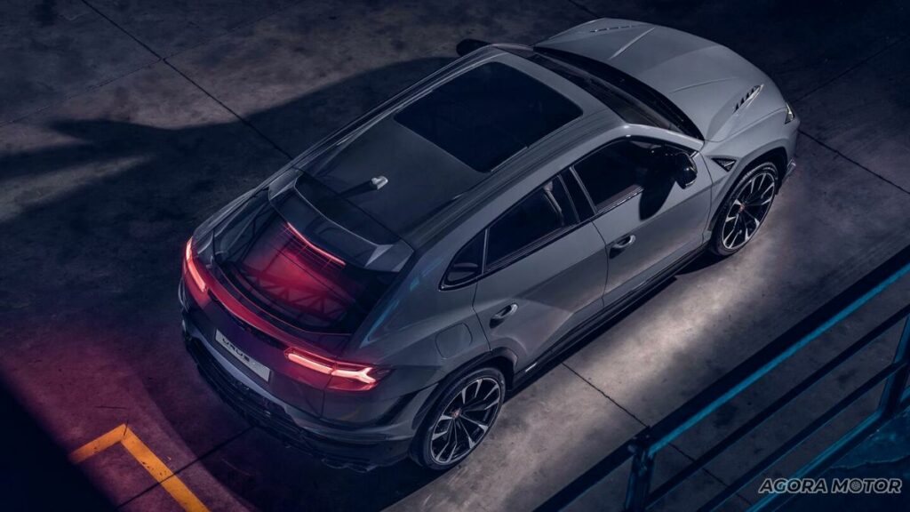 Visão superior da Urus 2023.