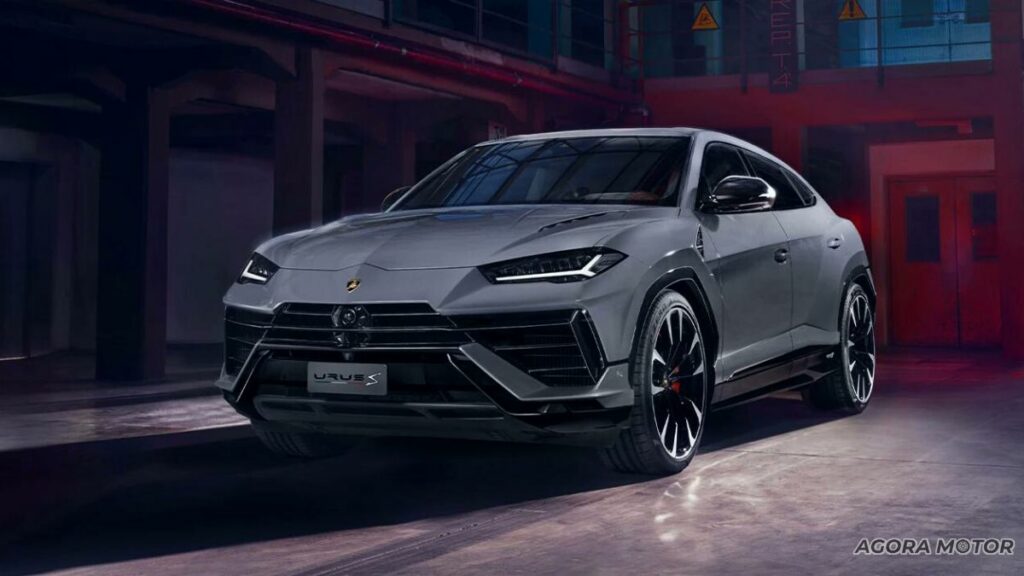 Dianteira da Urus 2023.