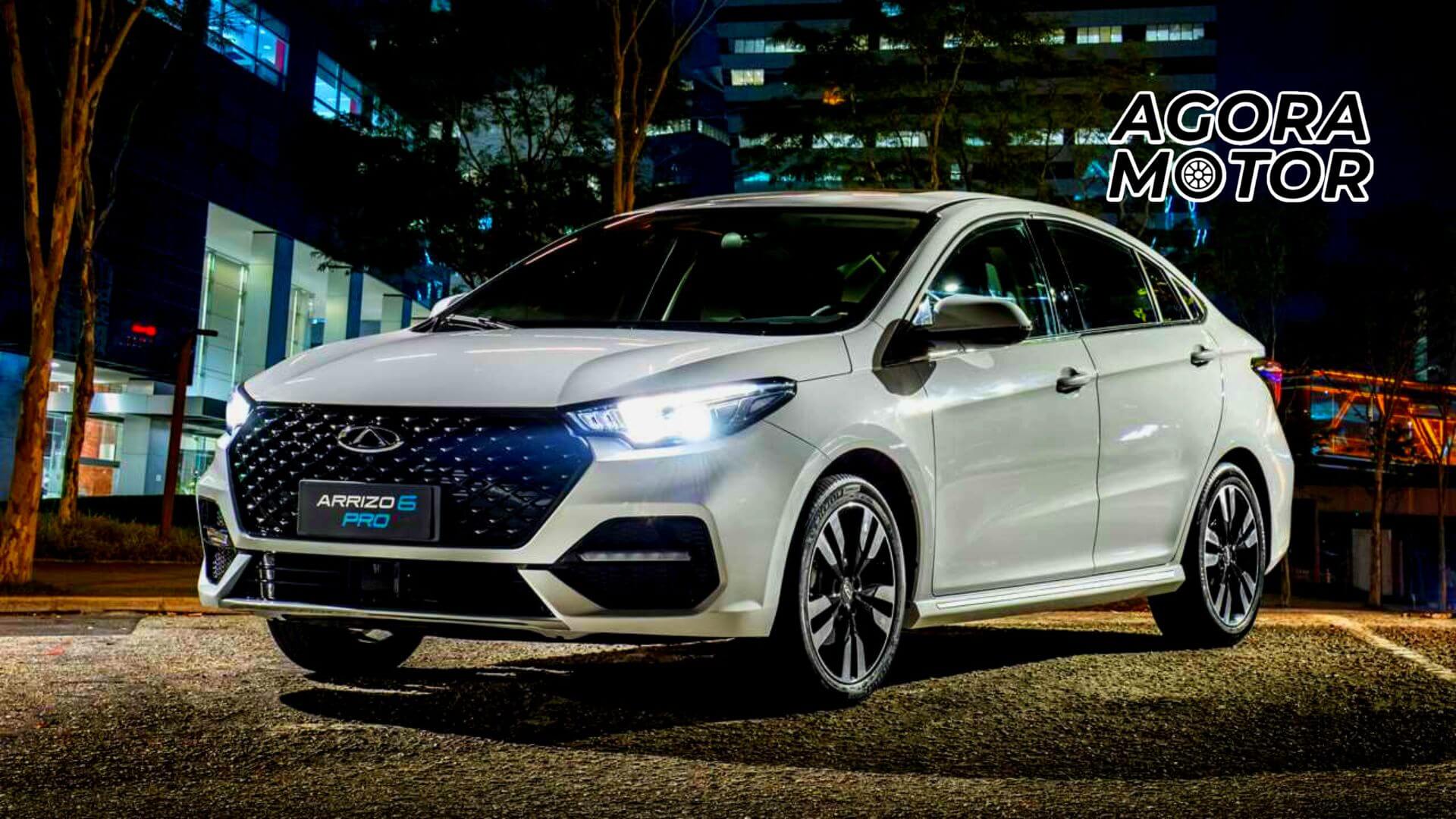 Foto de um Arrizo 6 Pro Hybrid 2023 branco