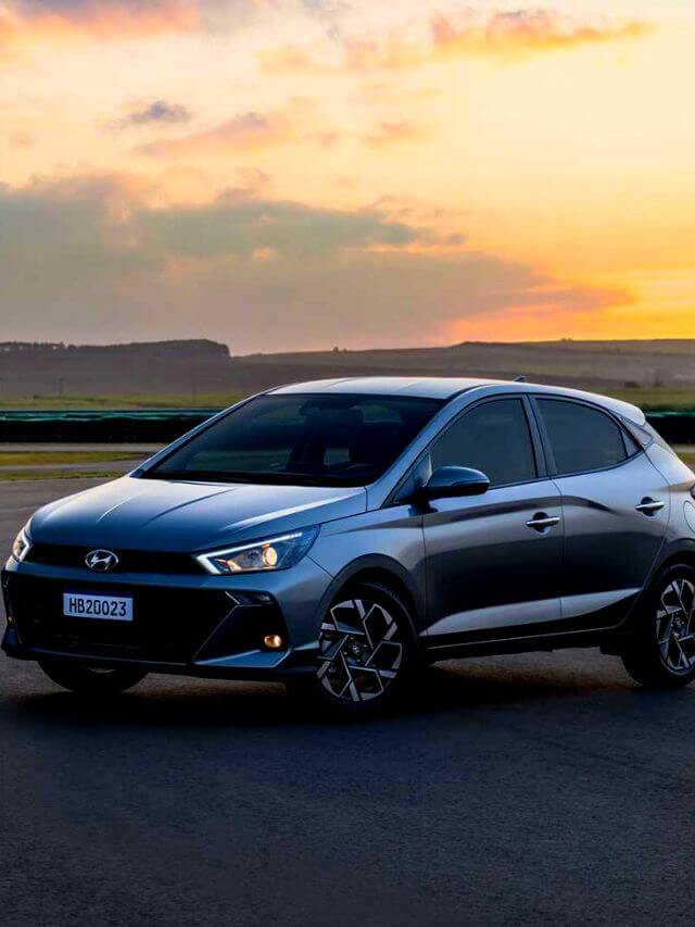 Foto de um Hyundai HB20 2023