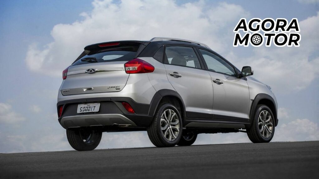 Foto traseira de um Tiggo e em 2023