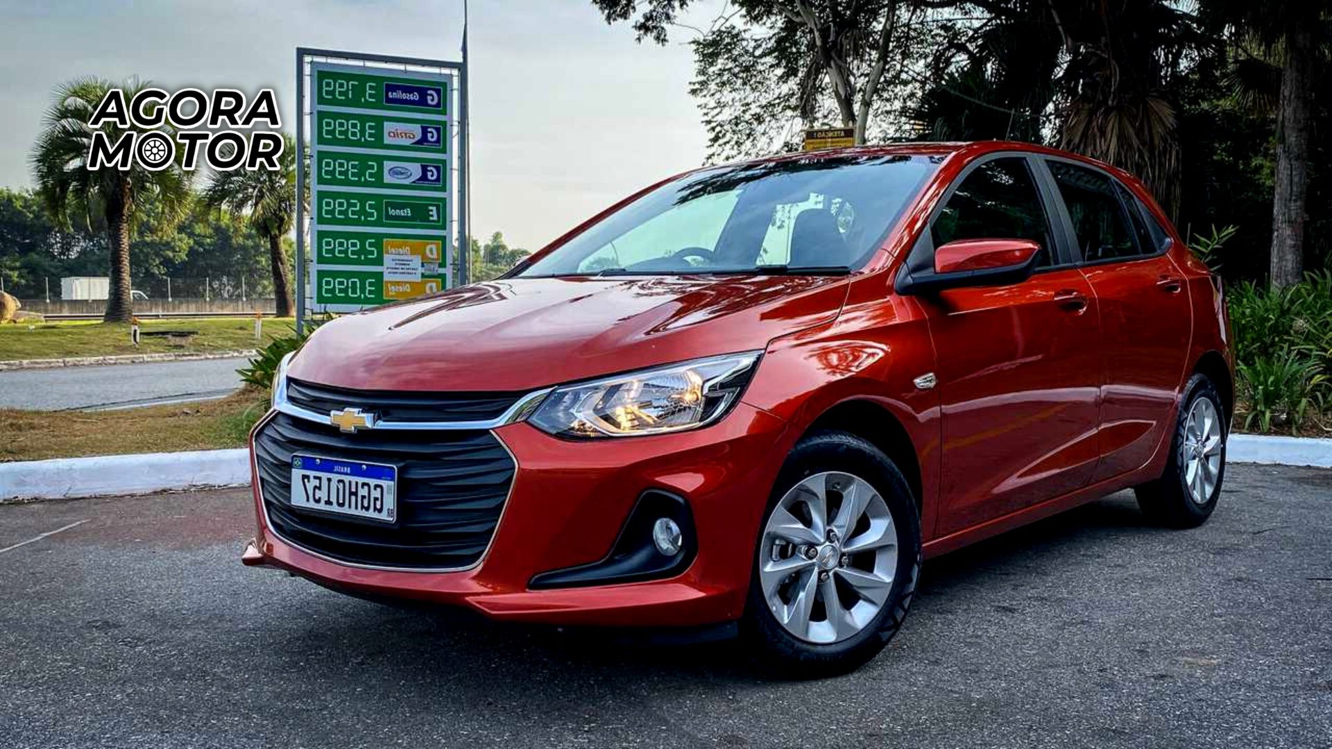 Foto de um Chevrolet Onix 2023