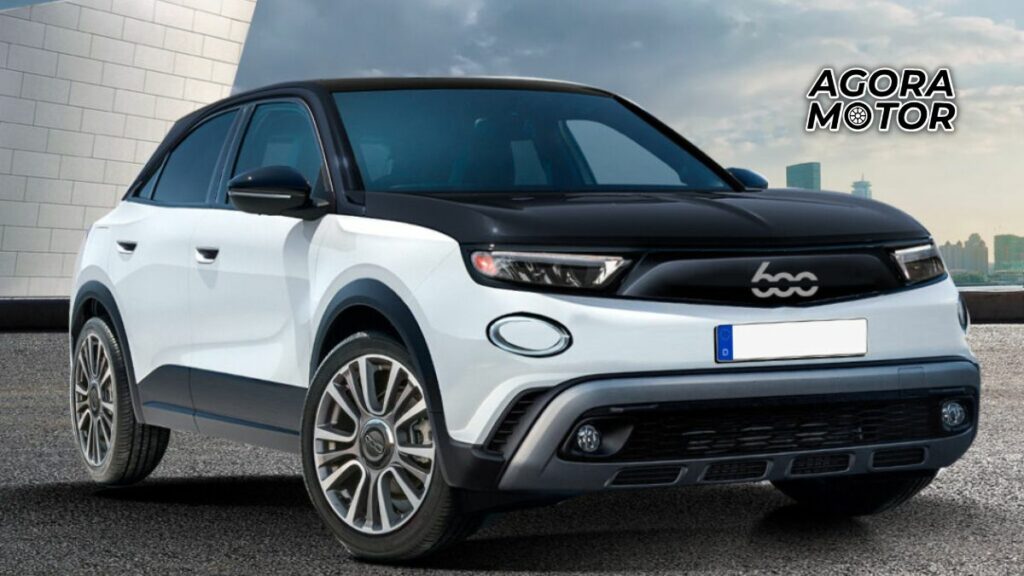 Foto de um Fiat 600 2023