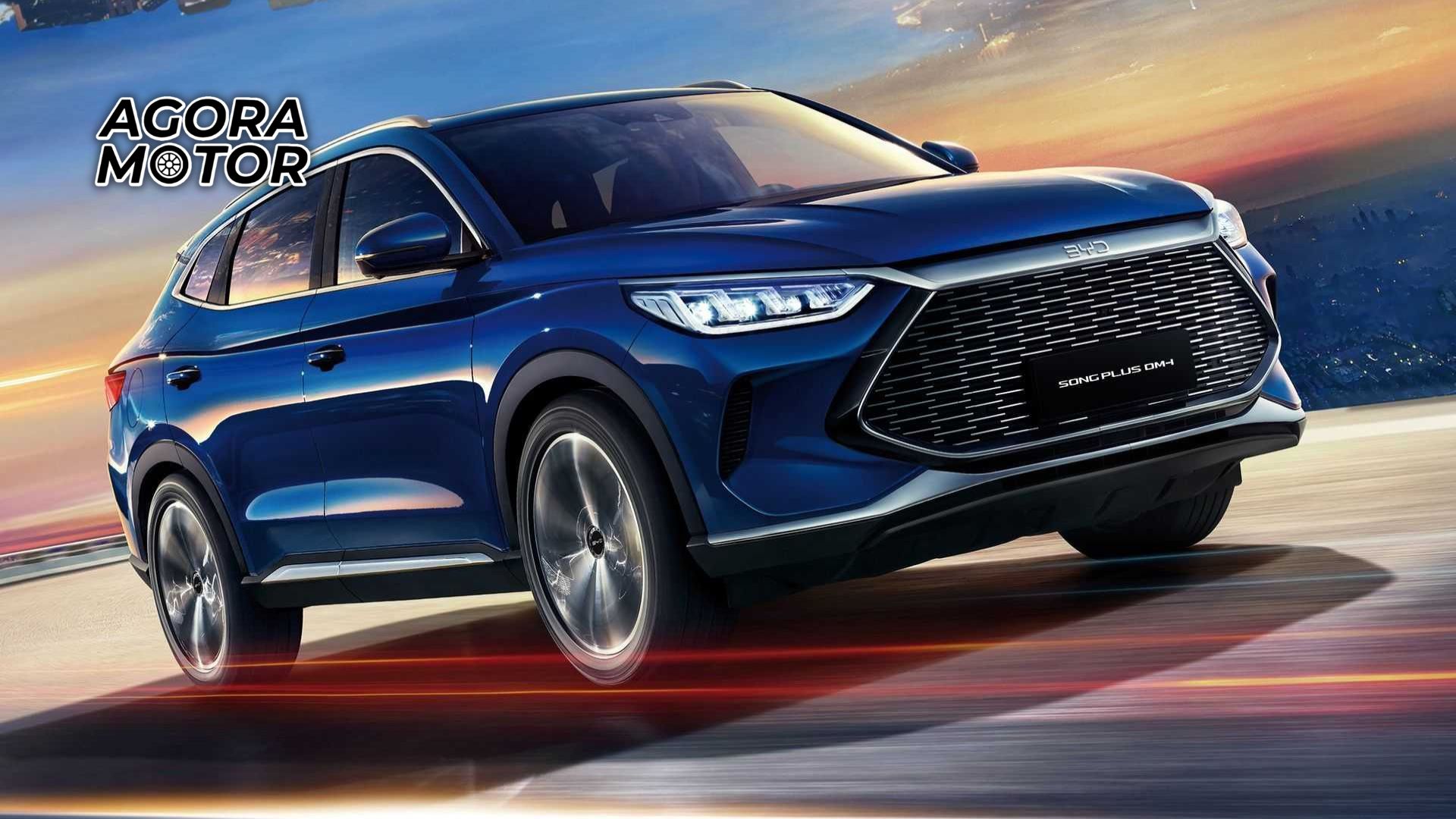 Foto do Song. um carro da gigante chinesa BYD que é eletrificado