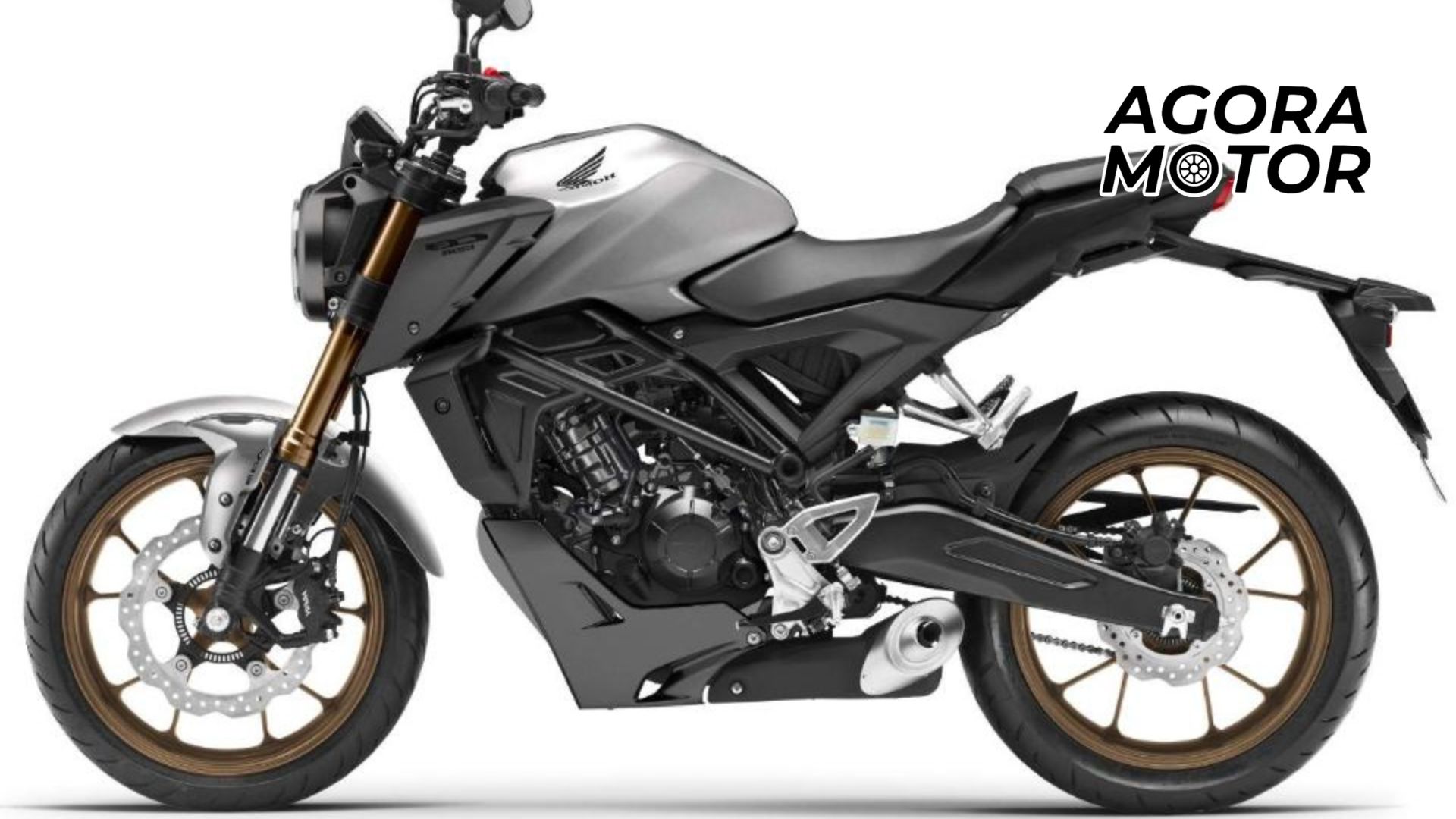 Foto de uma Honda CB125R 2023