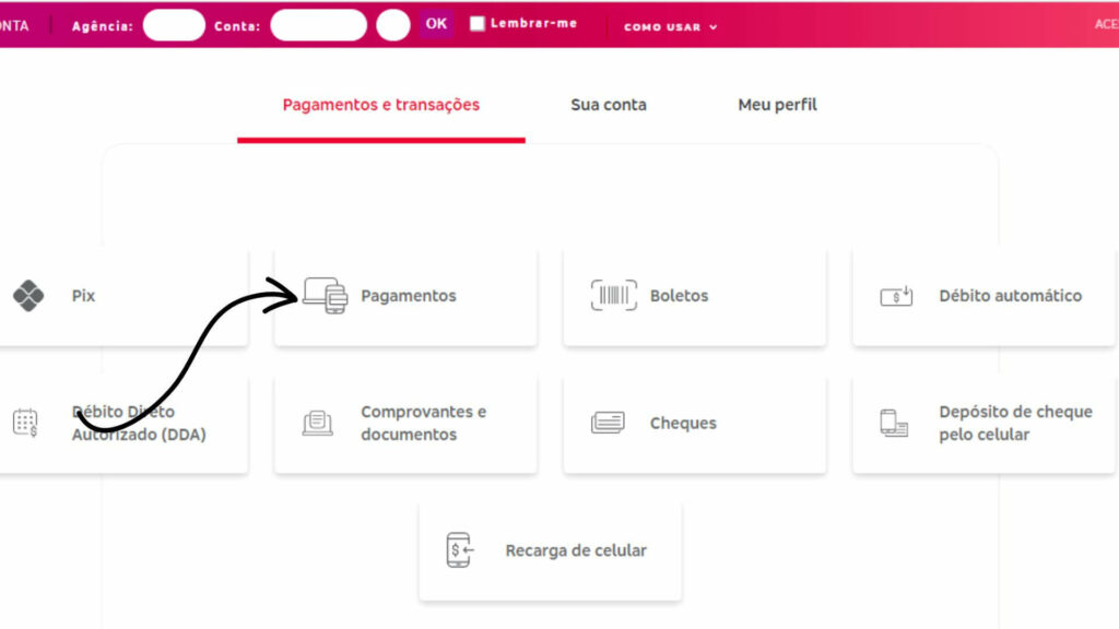 Foto do painel e de onde ir para pagar o IPVA