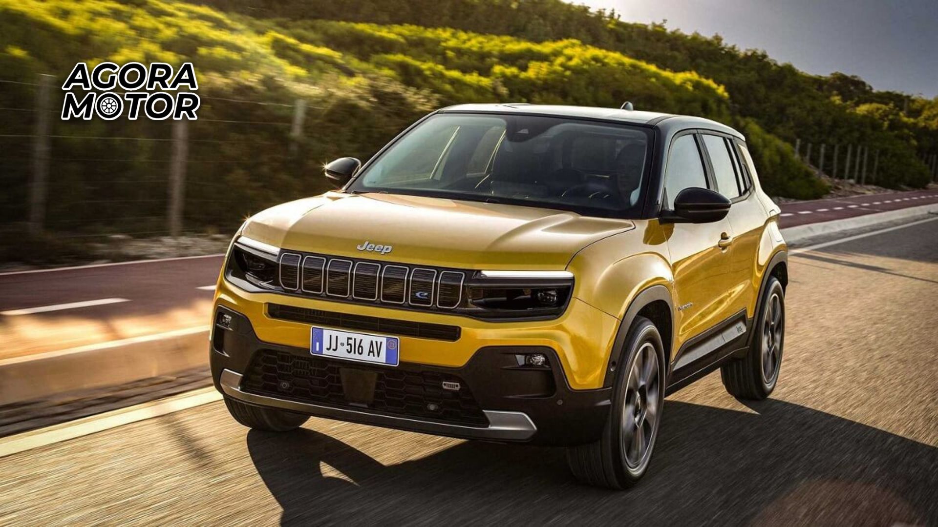 Jeep Avenger amarelo