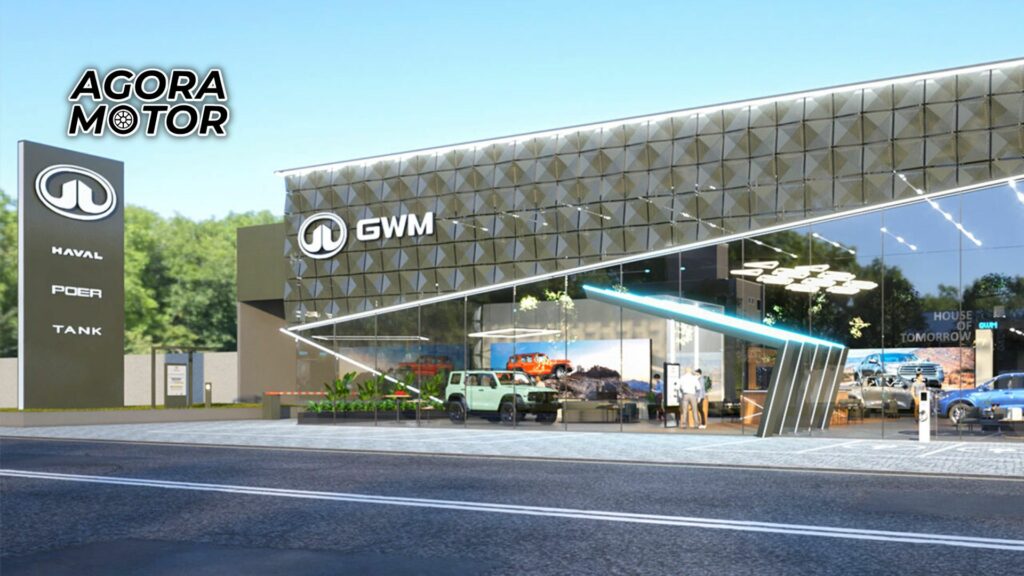 Foto de uma loja da marca chinesa GWM