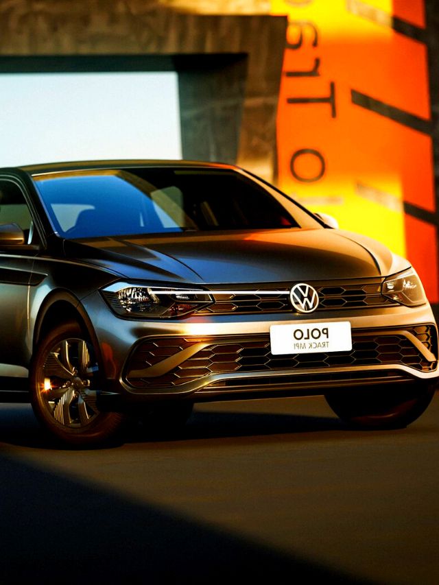 Foto de um VW Polo 2023