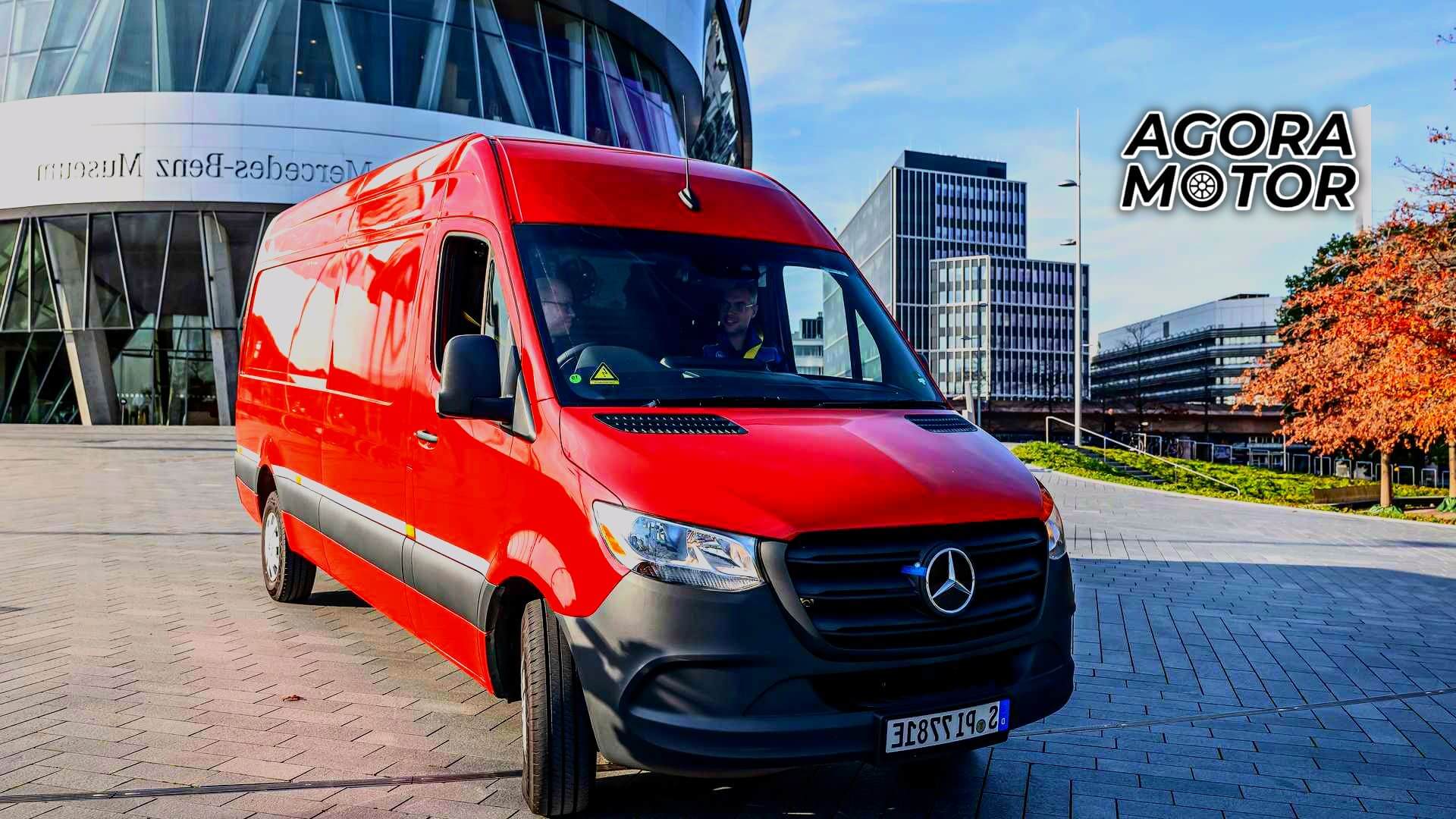 Foto frontal da eSprinter