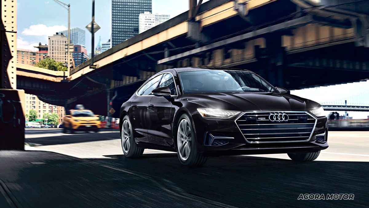 Audi A7 2023 na rua,