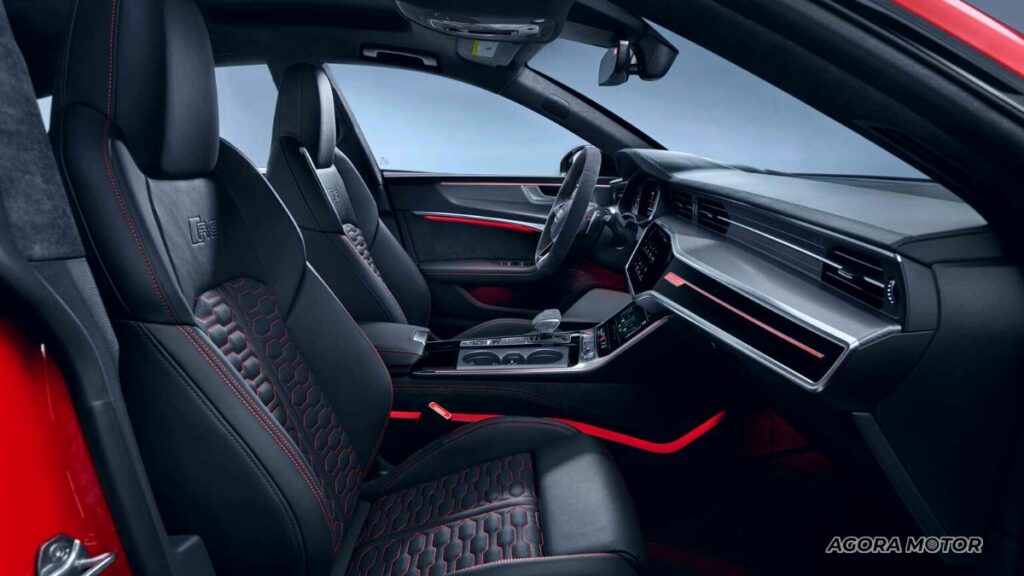 Interior do Audi RS7.