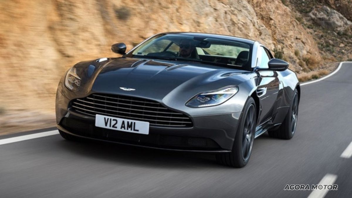 Dianteira do DB11 2023.