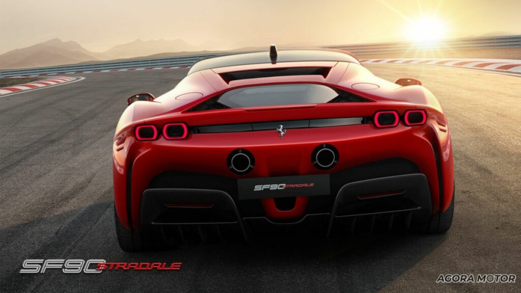 Traseira da SF 90 2023.