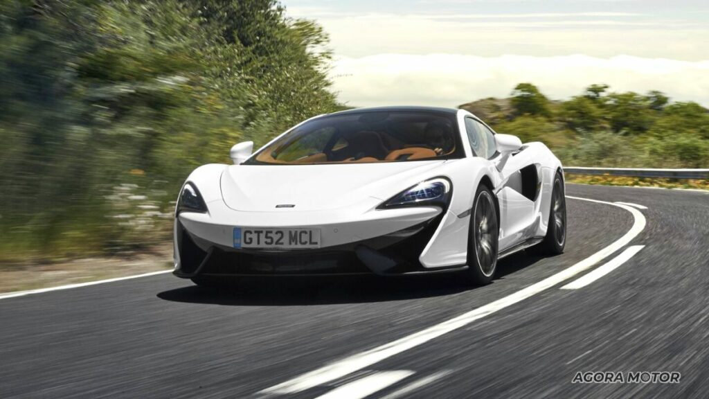 Dianteira da McLaren 570.