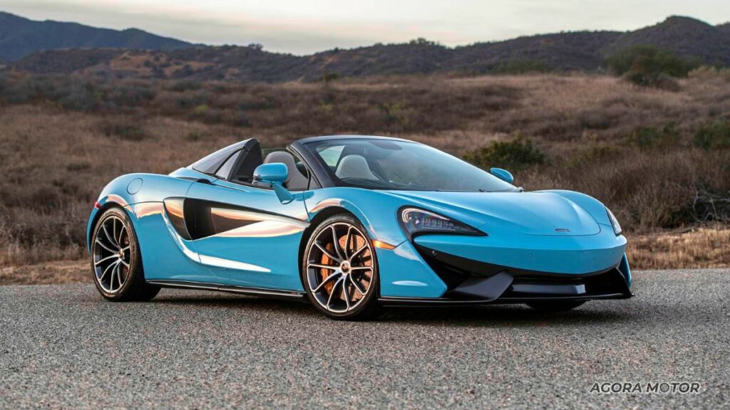 McLaren 570 Spider.