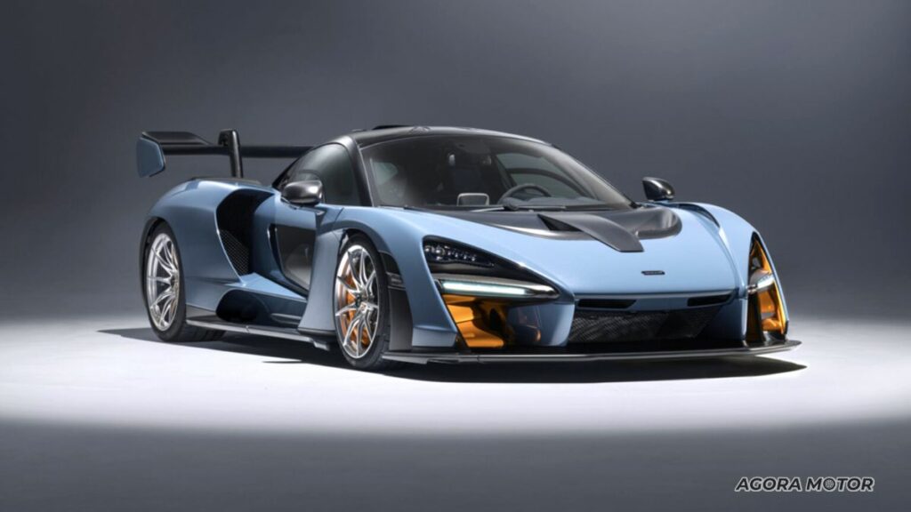 McLaren Senna 2023 de frente.