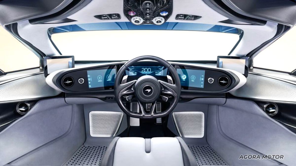 Cockpit da McLaren Speedtail.