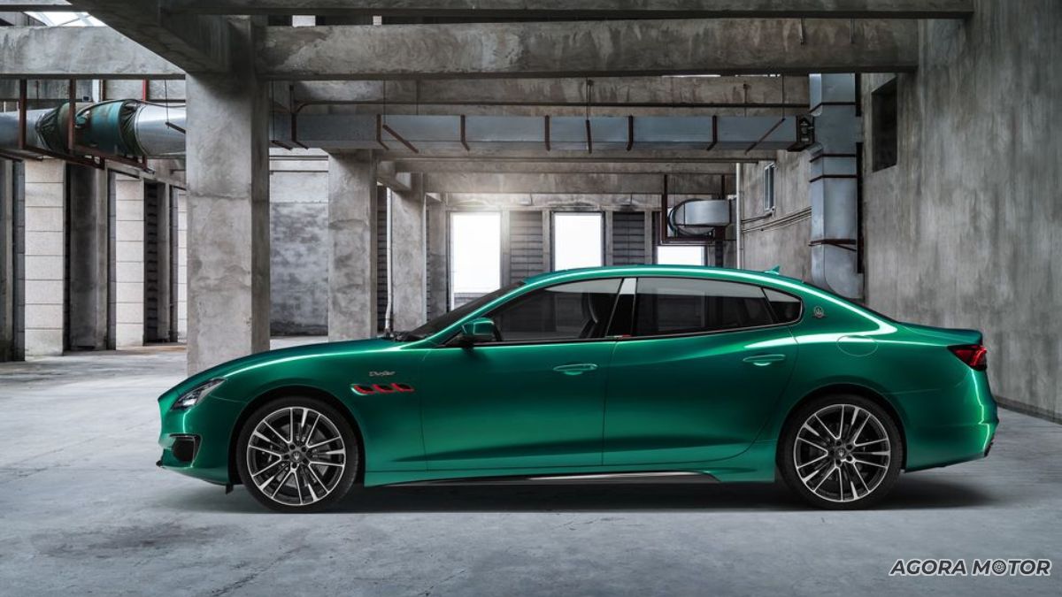 Lateral do Quattroporte 2023.