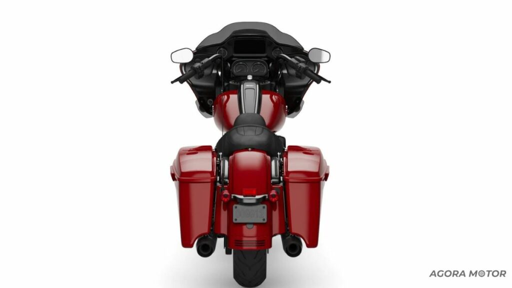 Traseira da Road Glide.