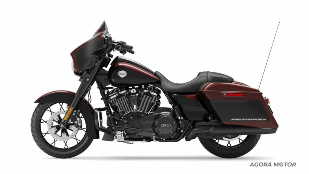 Lateral da Street Glide Special 2023.
