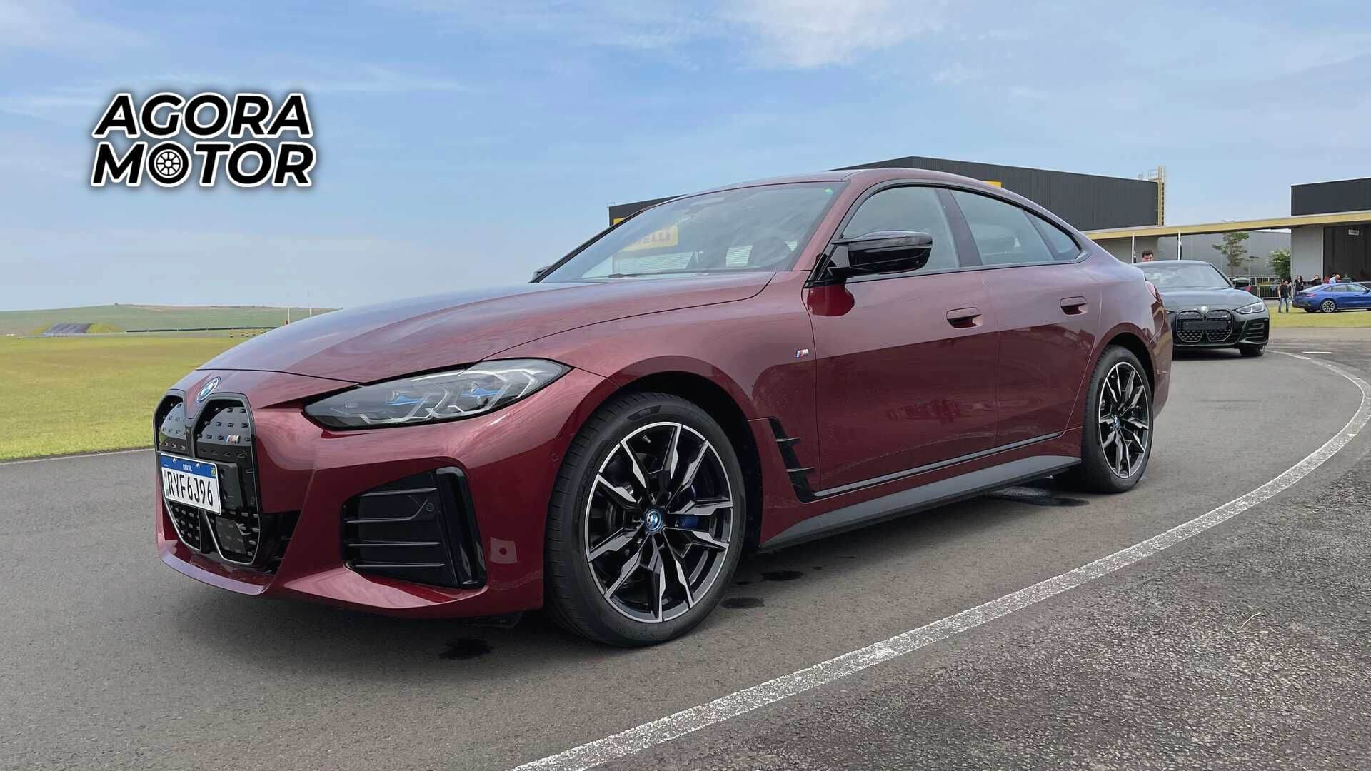 ´BMW i4 modelo elétrico da BMW