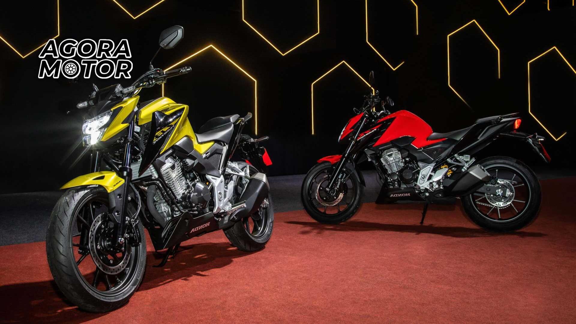 Foto de duas CB 300F Twister 2023