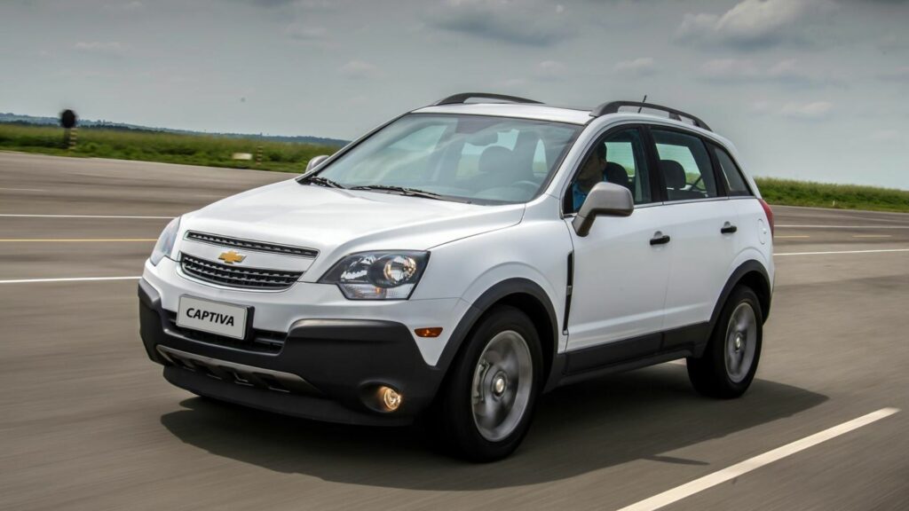 Chevrolet Captiva saiu de linha em 2017.