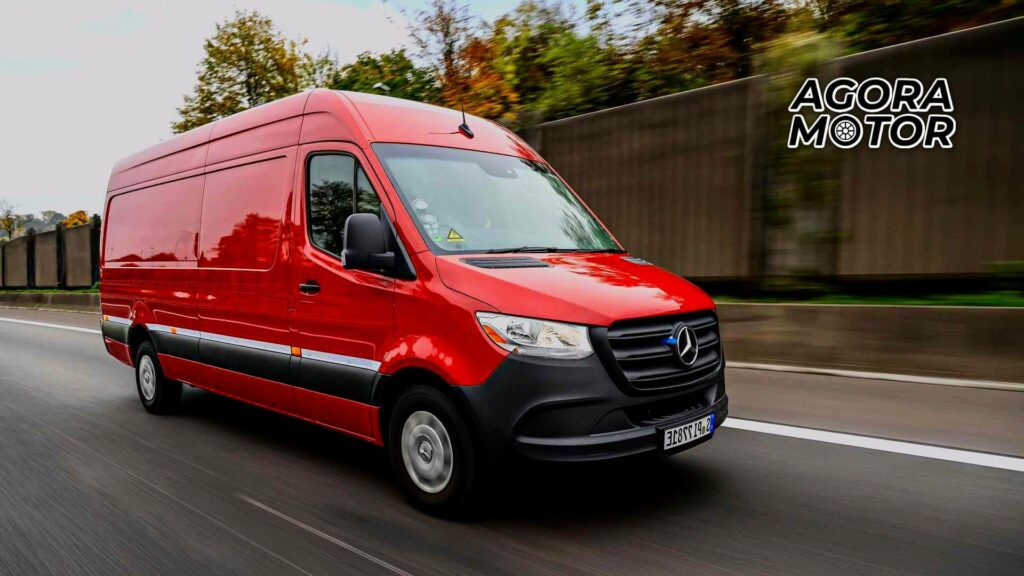 Foto lateral da eSprinter