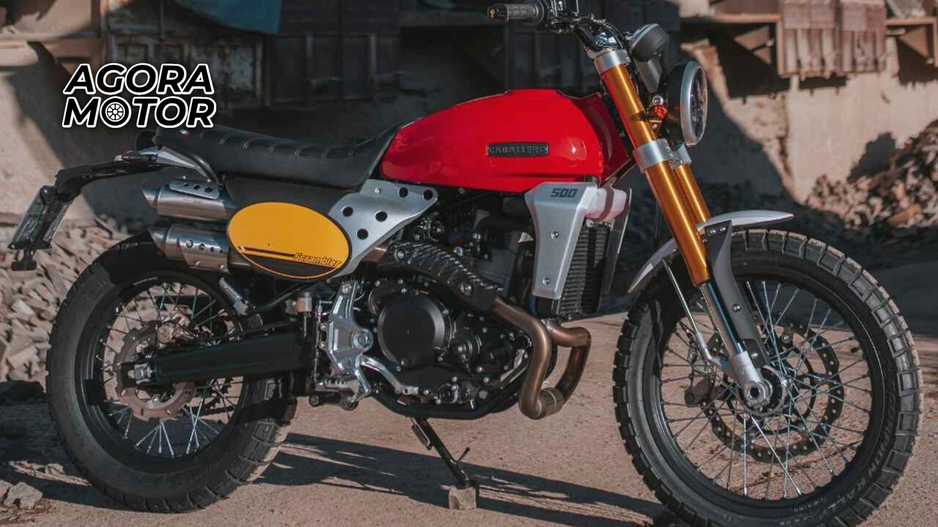 Foto de uma Fantic Caballero 500 2023