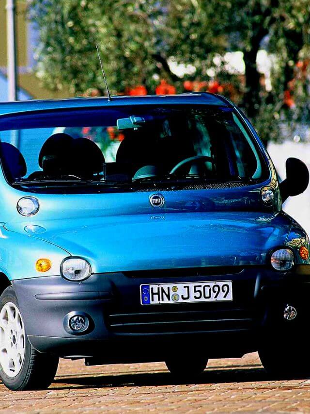 Foto de um Fiat Multipla