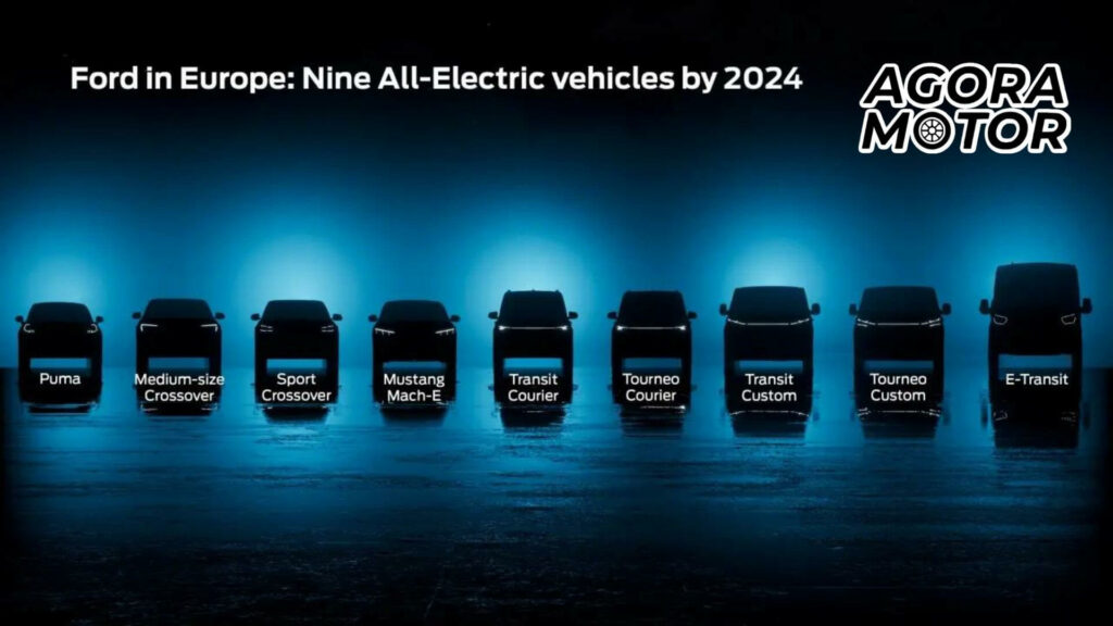 Foto dos novos modelos da Ford