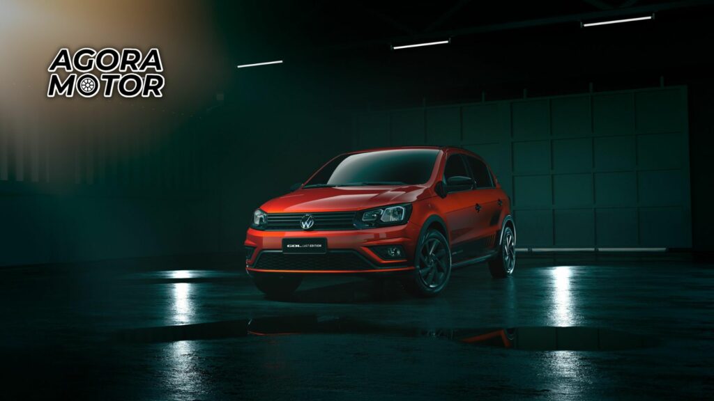Foto de um Volkswagen Gol, que será substituído por modelo híbrido
