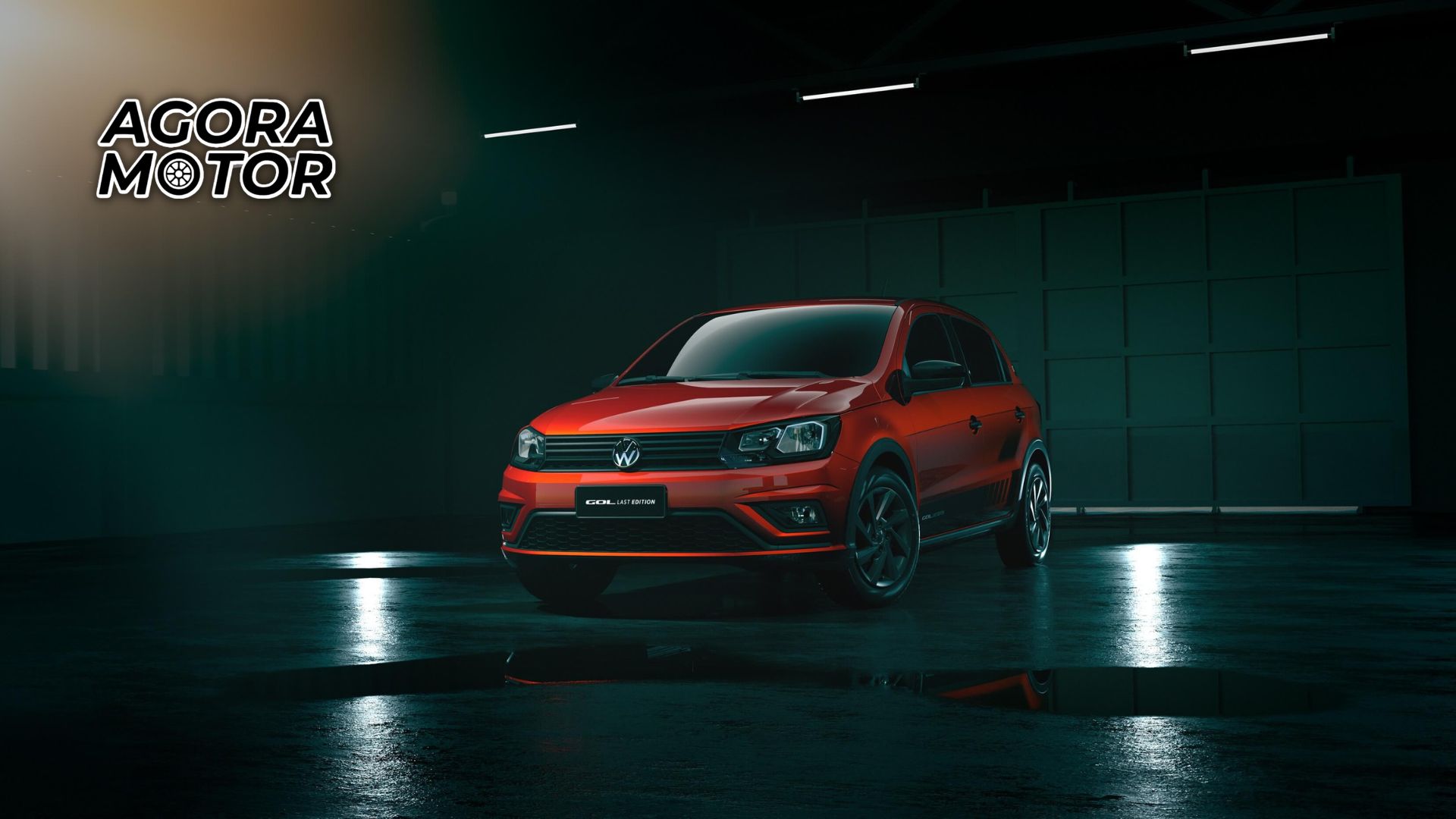 Foto de um Volkswagen Gol, que será substituído por modelo híbrido