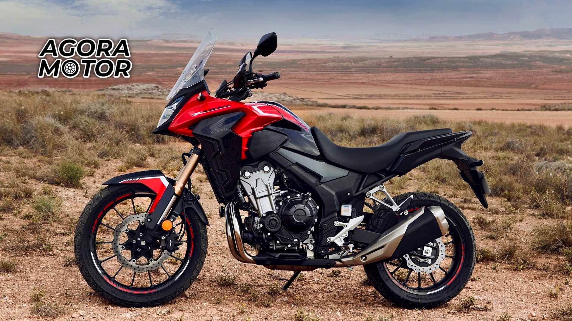 Foto de uma das motos mais roubadas a Honda CB 500X
