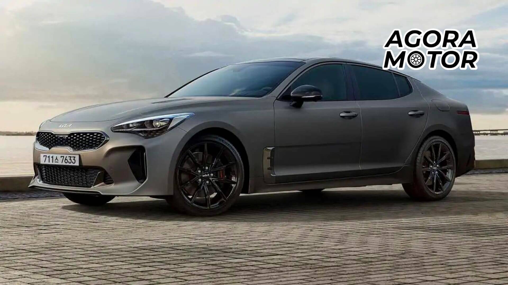 Foto de um Kia Stinger 2023 edição especial