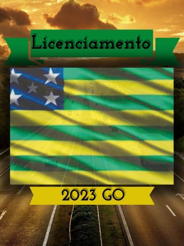 Foto da bandeira de Goiás, Licenciamento 2023 GO