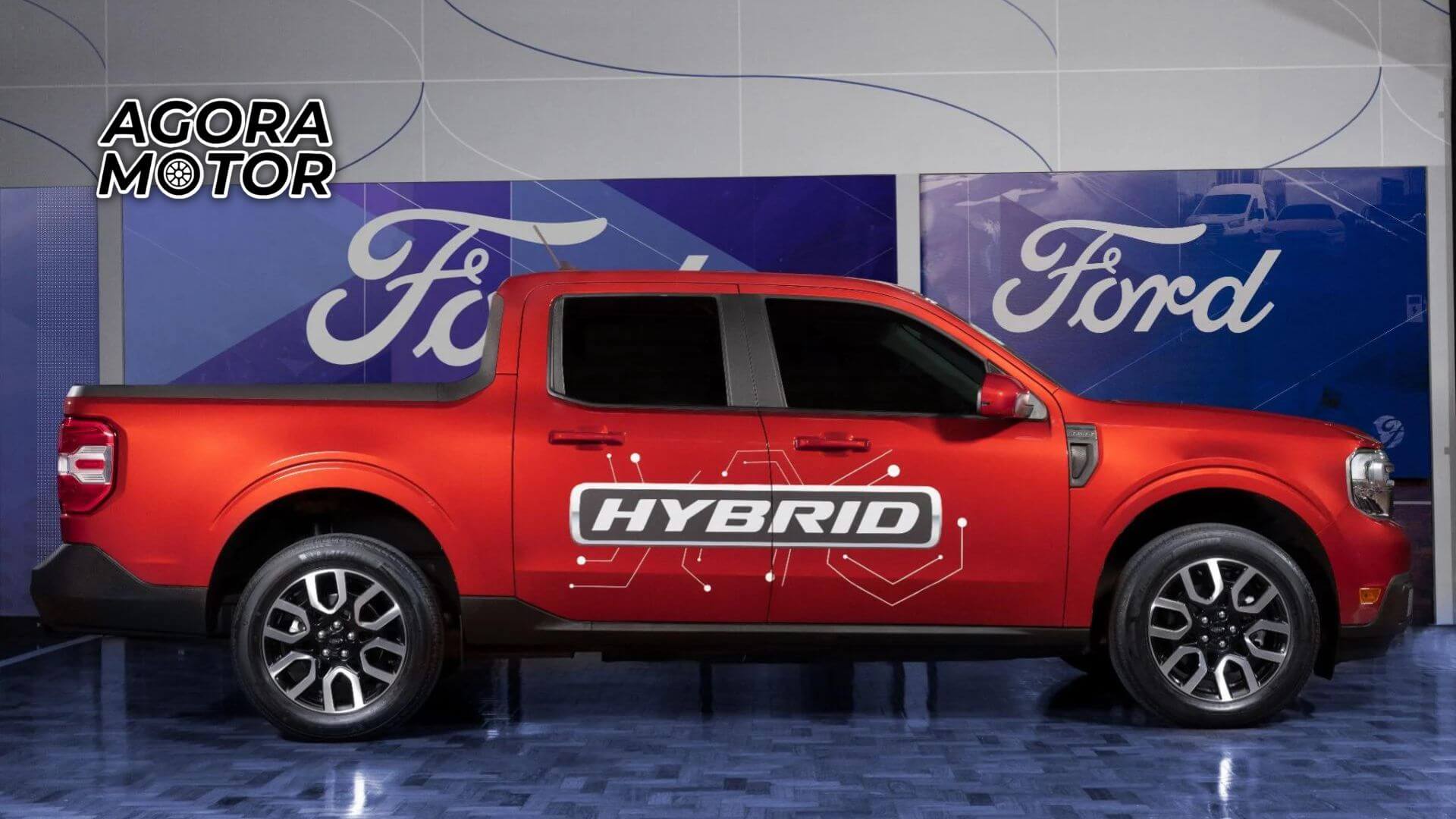 Foto de uma Ford Maverick Híbrida