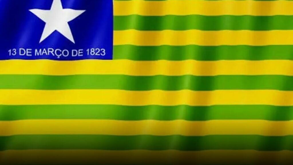 Bandeira do
estado do Piauí.