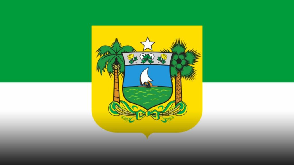 Bandeira do estado do Rio Grande do Norte.
