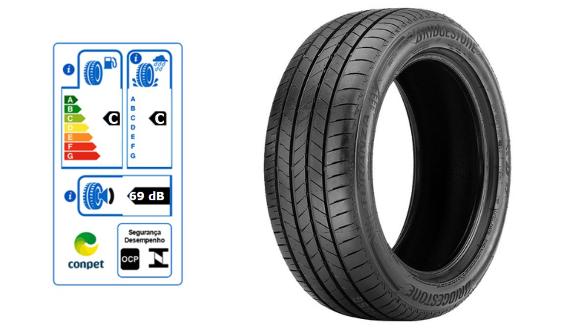 Um dos melhores pneus 225/45 R17 Bridgestone Tauranza TOO5 91W.