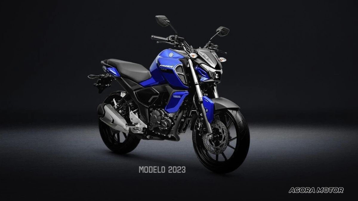 Fazer FZ15 modelo 2023.