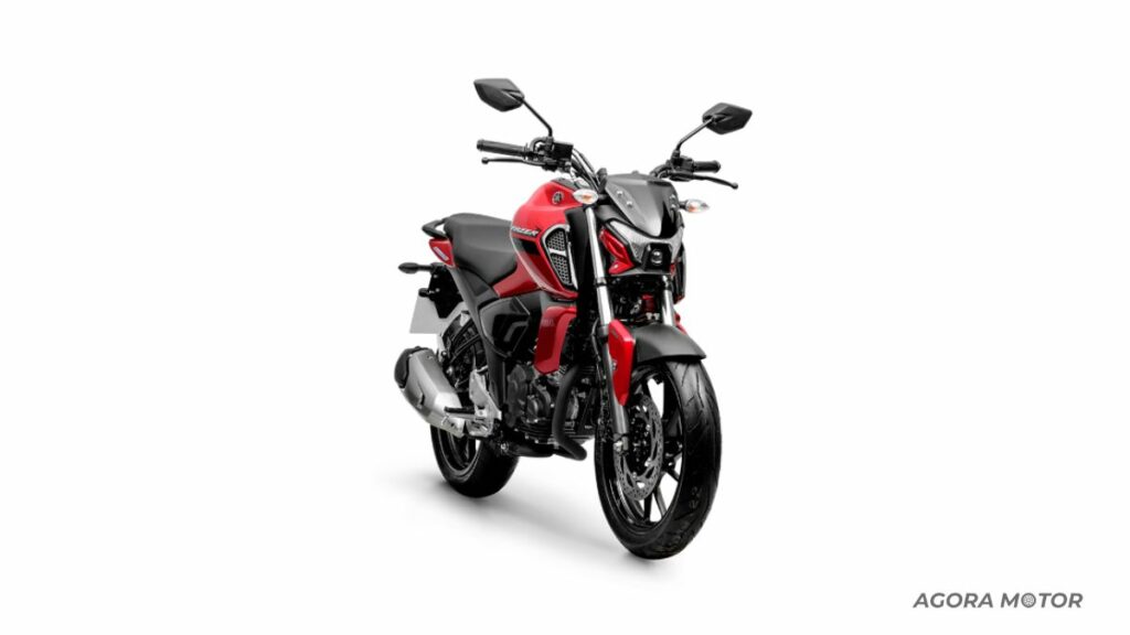 Frente da Fazer FZ15 2023.