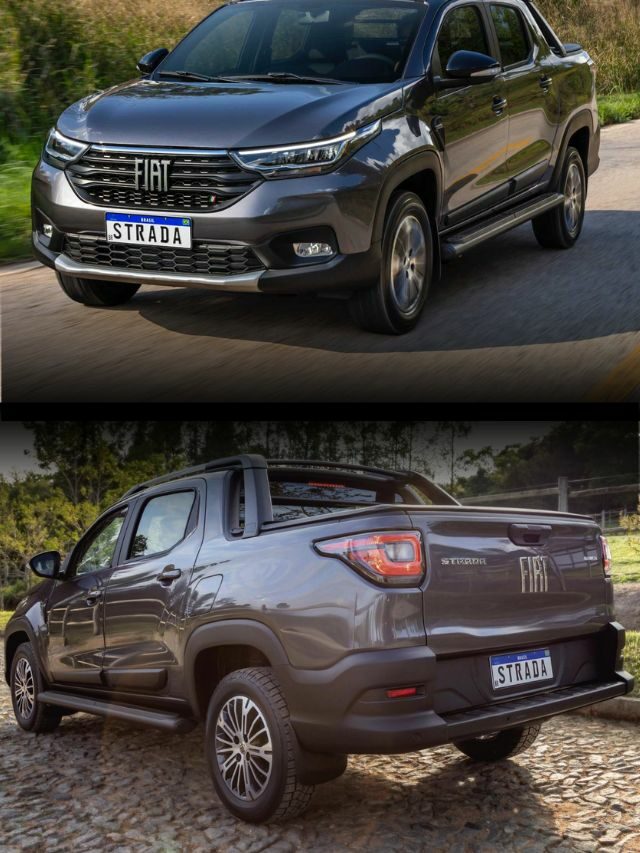 Fiat Strada 2024 virá com motor turbo para seguir na liderança
